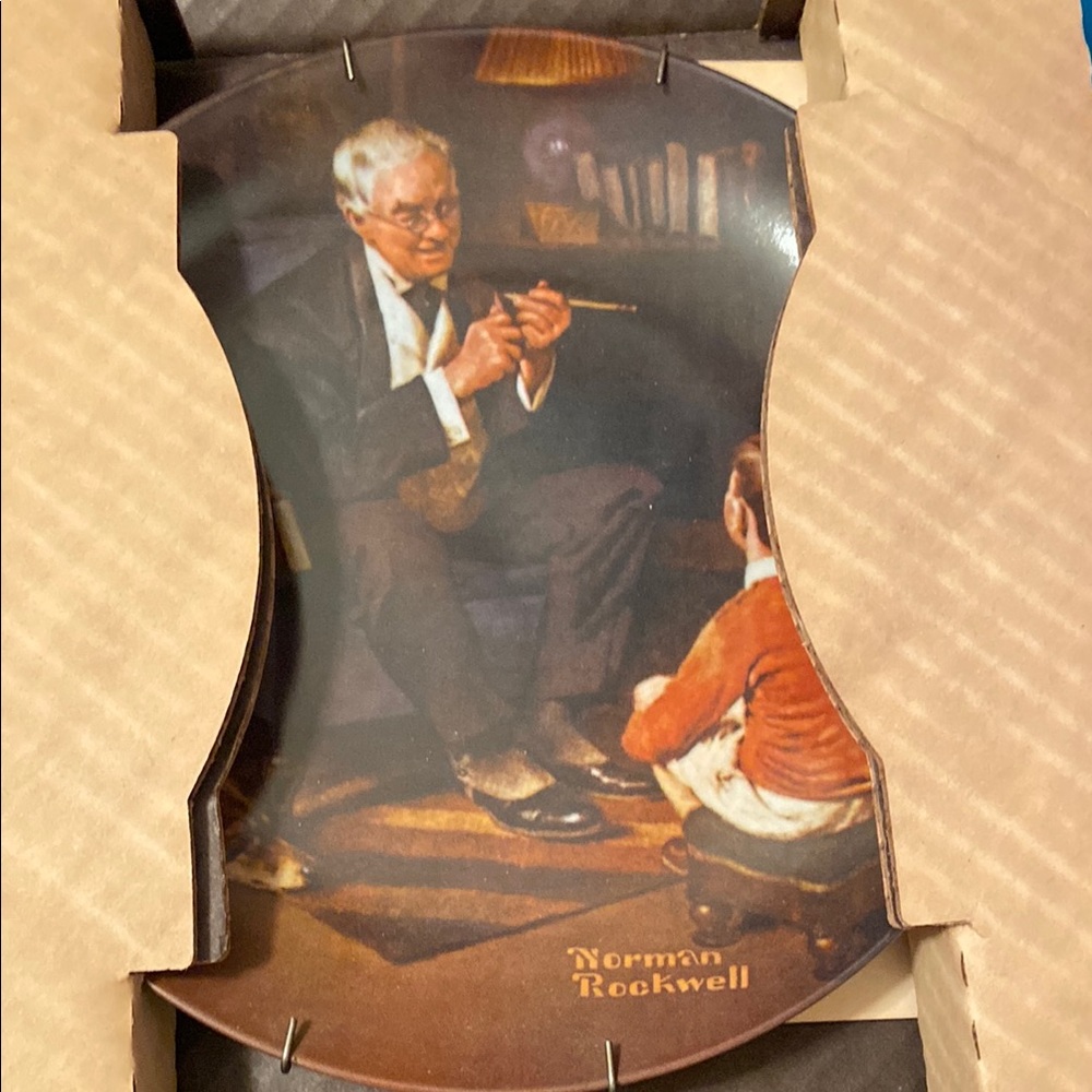 Norman Rockwell Decorative Plate